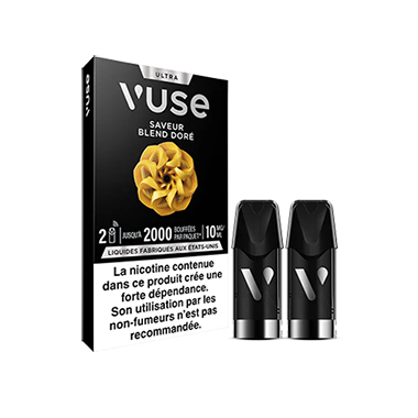 Capsules Vuse Ultra Blend Doré - Vuse