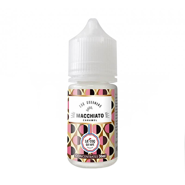 Arôme Macchiato Caramel 30ml - Le Coq Qui Vape