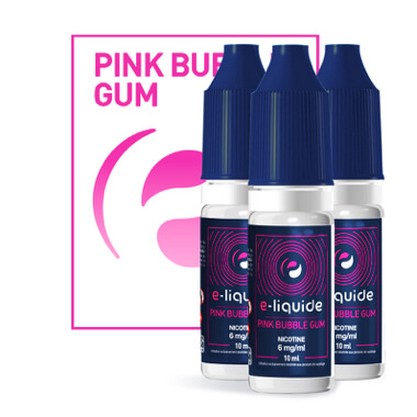 Pink Bubble Gum - E-Liquide-FR