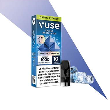 Capsule Vuse Intense Myrtille Ice - Vuse