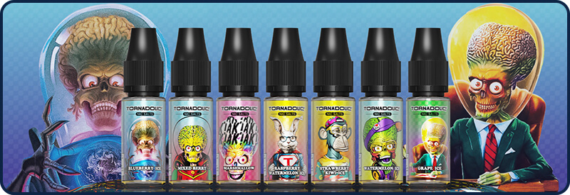 Les e-liquides Tornadoliq