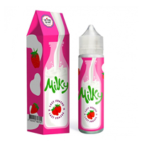 Lait Fraise 50ml Milky - Le Coq qui Vape