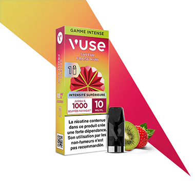 Capsule Vuse Intense Fraise Kiwi - Vuse